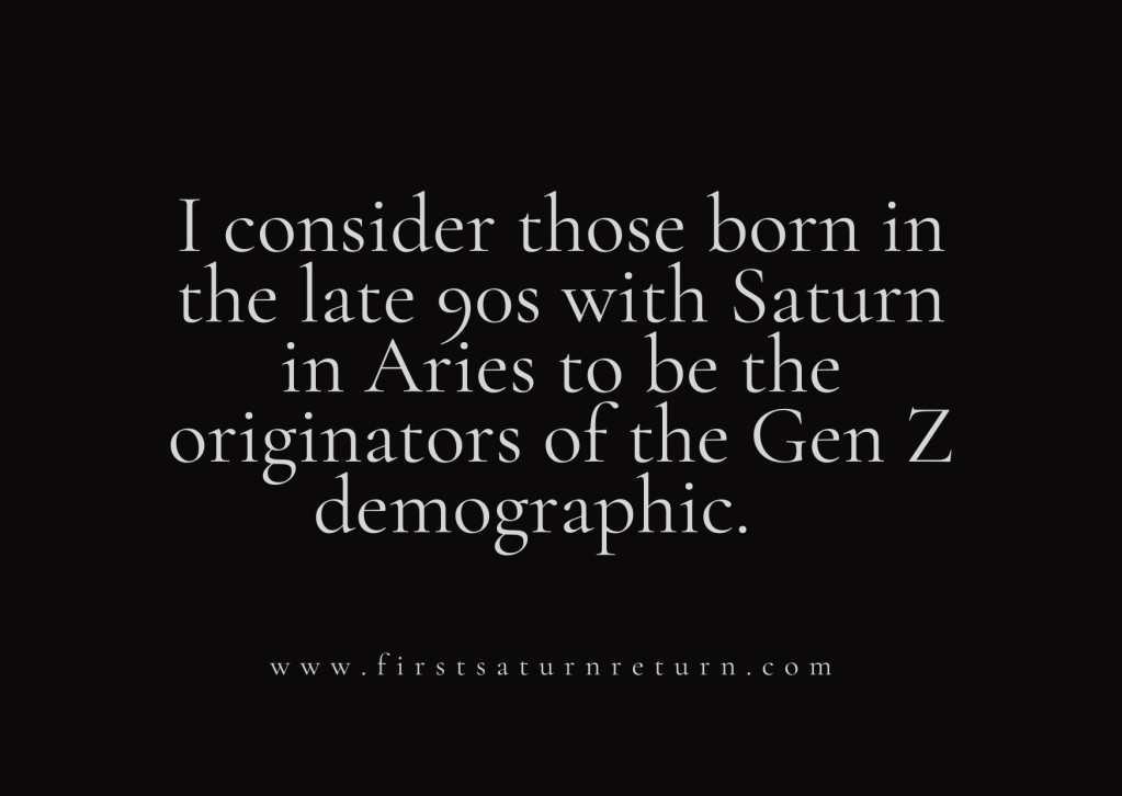 Saturn in Aries in 2025