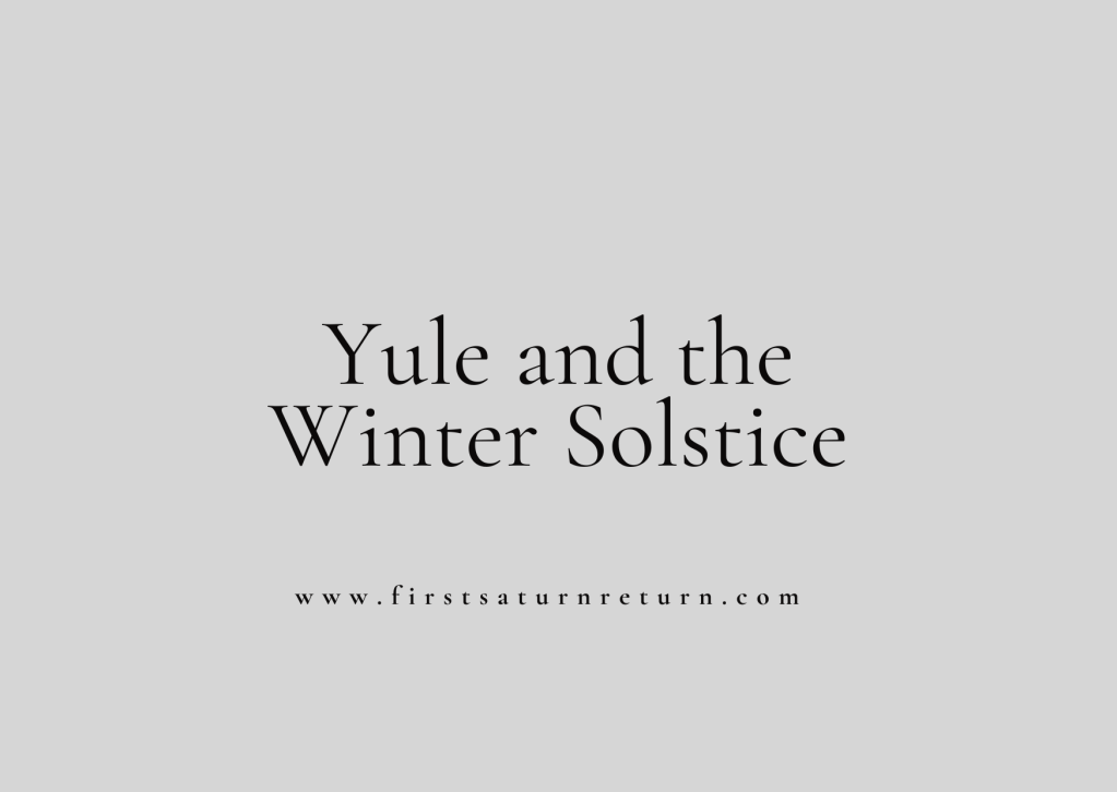 Yule and the Winter Solstice