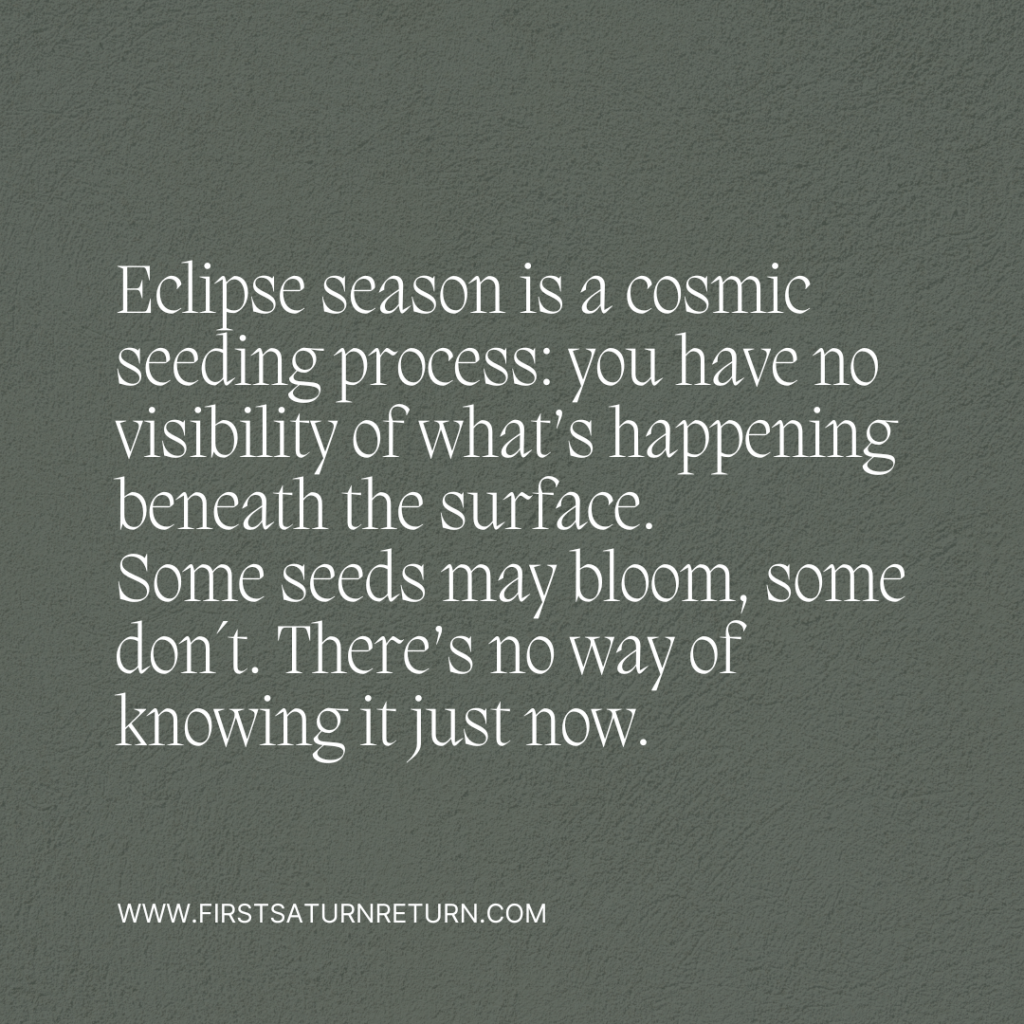 Eclipse Season and Saturn in Pisces in the Birth&nbsp;Chart
